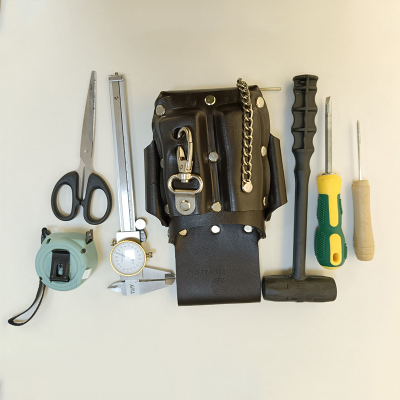 Picture of Spot Tool Bag Portable Tool Waist Bag First Layer Hardware Tool Bag Household Electrician Multi-Function Tool Bag