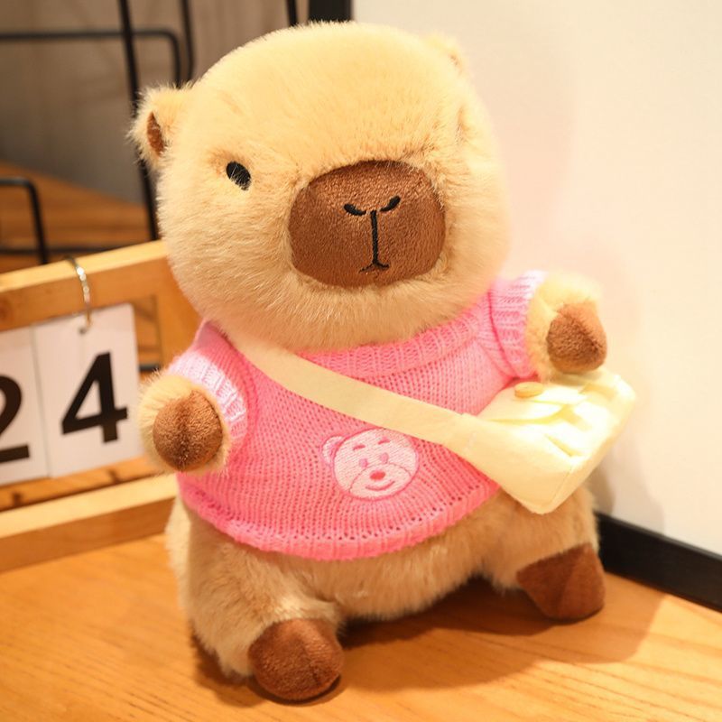 Picture of Kapibei's Popular Bala Doll Plush Toy Clothes Capybara Internet Celebrity Cute Doll Rag Doll Gift