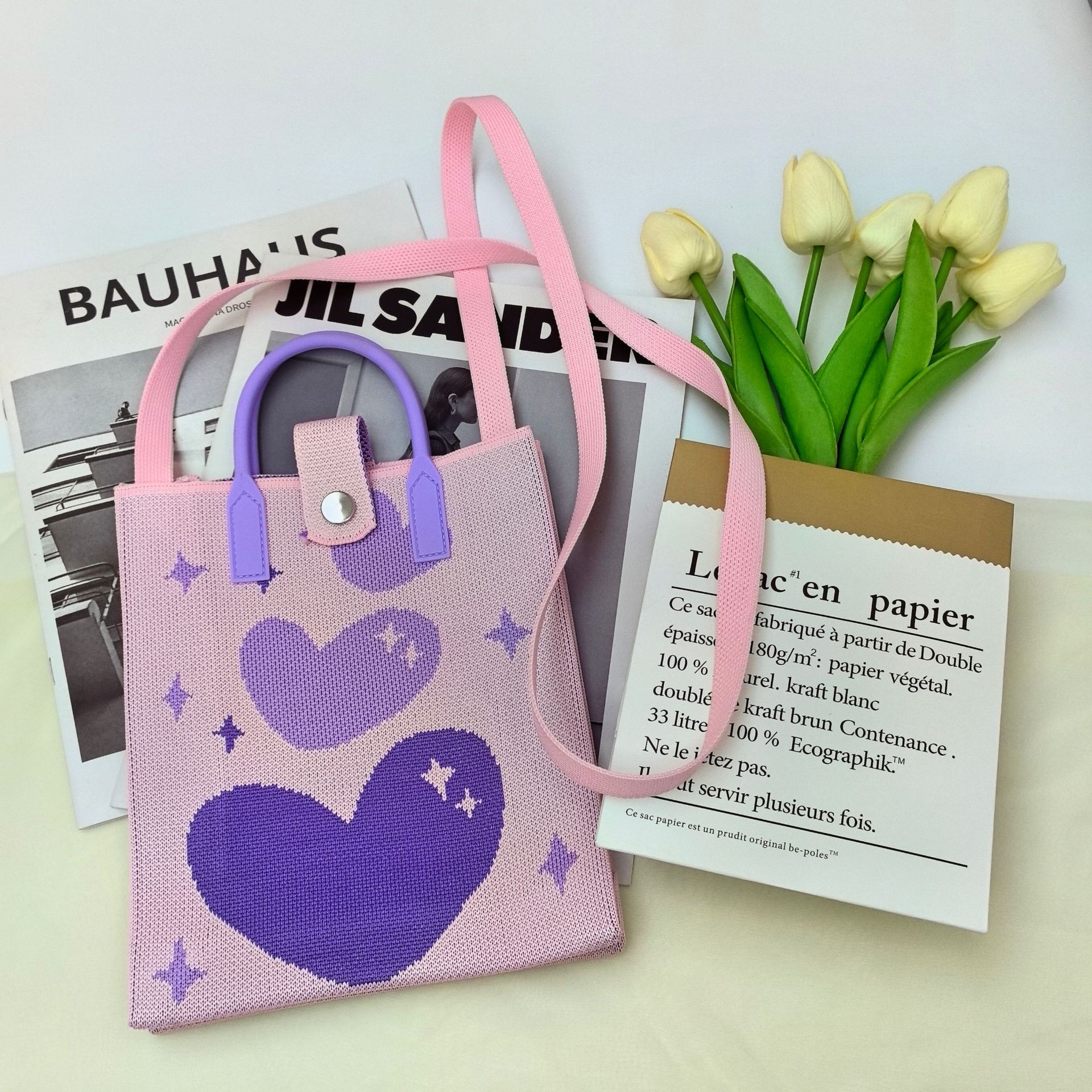 Picture of 2025 New High-End Shoulder Bag Women's Crossbody Casual Bag Fly Knitted Trendy Spring Mobile Phone Bag