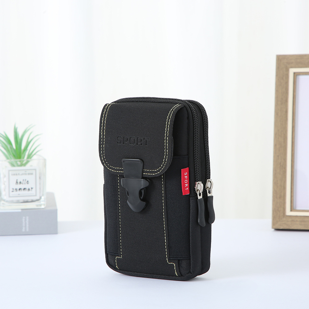 Picture of Mobile Phone Card Waist Bag Men's Outdoor Travel Storage Bag Mobile Phone Bag Card Bag Waist Bag Strong and Durable Waist Bag Wholesale
