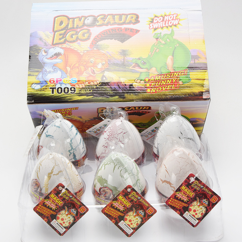 Picture of New Oversized Dinosaur Egg Hatching Toys Expanded Resurrection Egg Soak in Water Growing Up Stall Educational Toys Wholesale