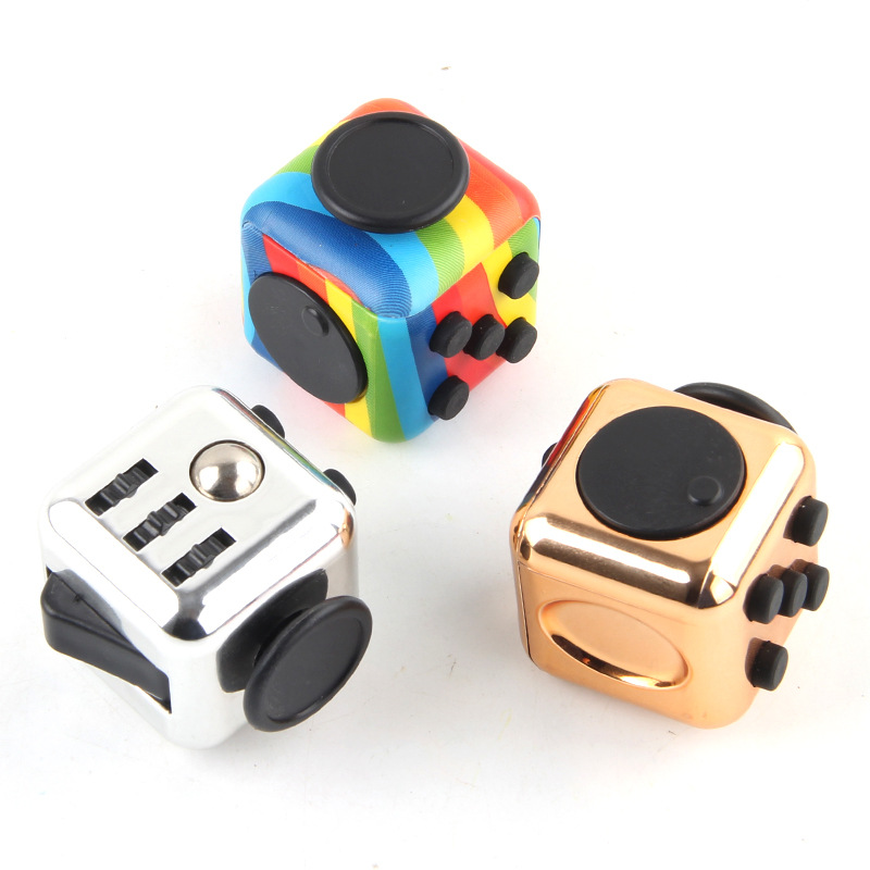 Picture of Factory Wholesale Finger Vent Toys Unlimited Rubik's Cube Magical Decompression Dice Creative Decompression Artifact