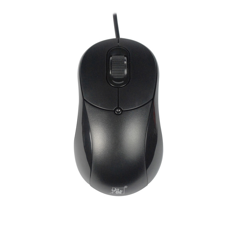 Picture of Lisheng Op-308C Art Cad Drawing Black Wired Office Mouse Usb/Ps2 Round Port Desktop Dedicated