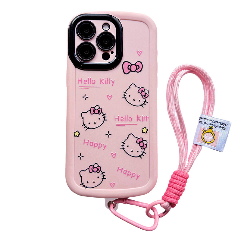 Picture of Suitable for OPPO Find X7 Pro Phone Case X5 Protective Case X3 Frosted Cute Hello Kitty Drop-resistant New