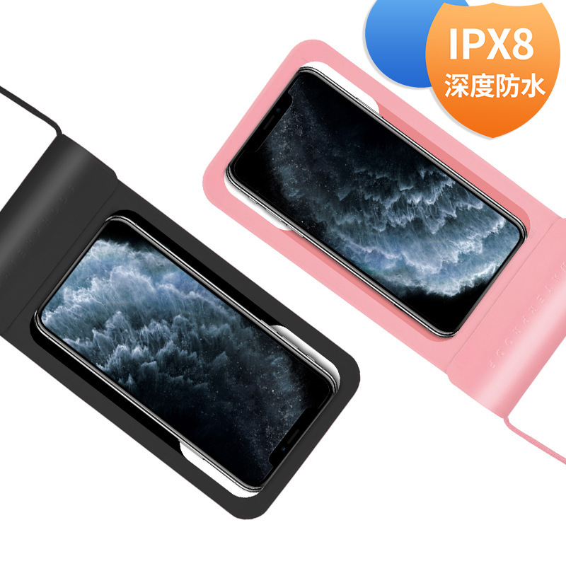 Picture of Summer Waterproof Mobile Phone Bag, Seaside Swimming Takeaway Waterproof Mobile Phone Case, Diving Photography and Video Mobile Phone Waterproof Bag