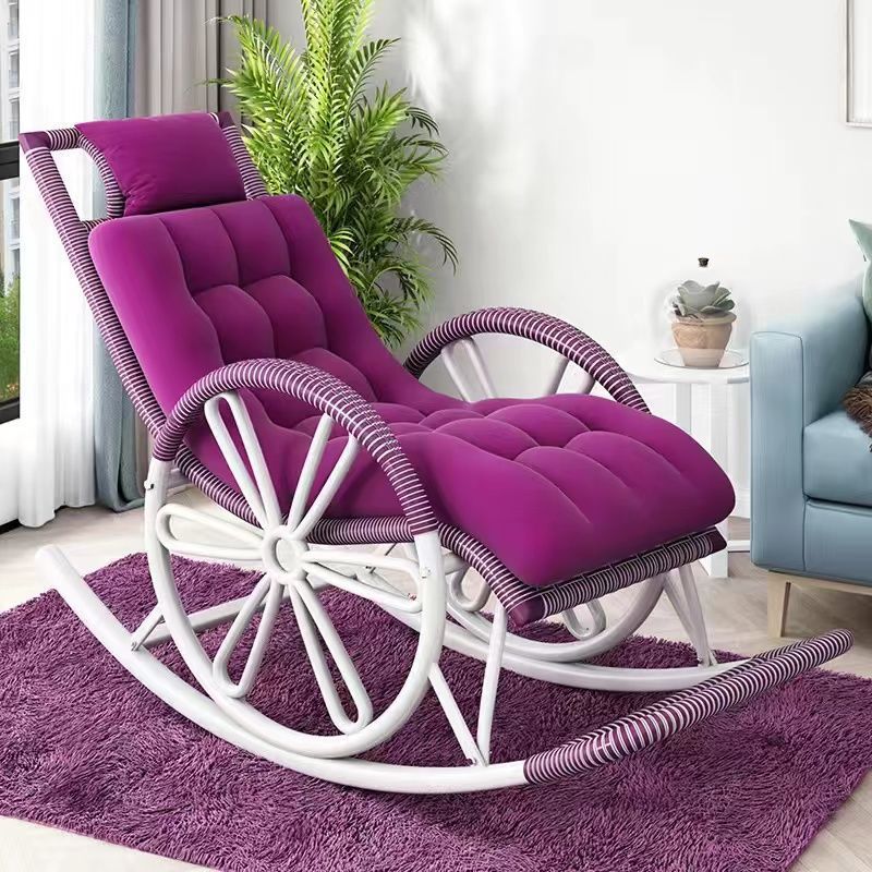 Picture of Household Rocking Chair Leisure Rocking Chair Creative Recliner Adult Leisure Chair Balcony Rattan Chair Internet-Fun Chair