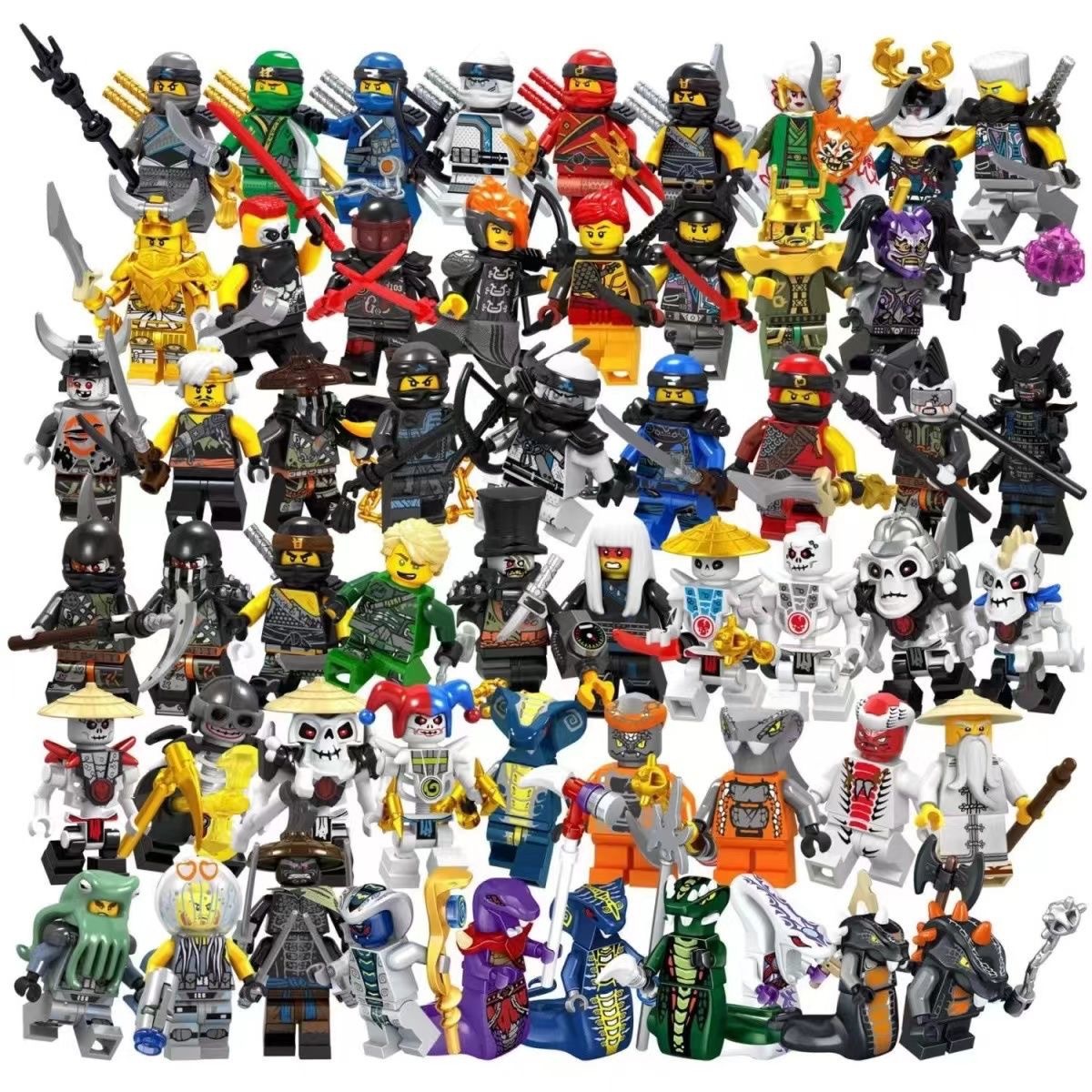 Picture of Compatible with Lego small particles puzzle assembly Phantom manw science fiction City multiple models of people plus accessories wholesale delivery