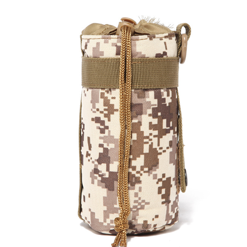 Picture of Outdoor Sports Water Bottle Bag, Multifunctional Molle Accessory Hanging Bag, Mountaineering and Cycling Water Bottle Waist Bag Hanging Bag