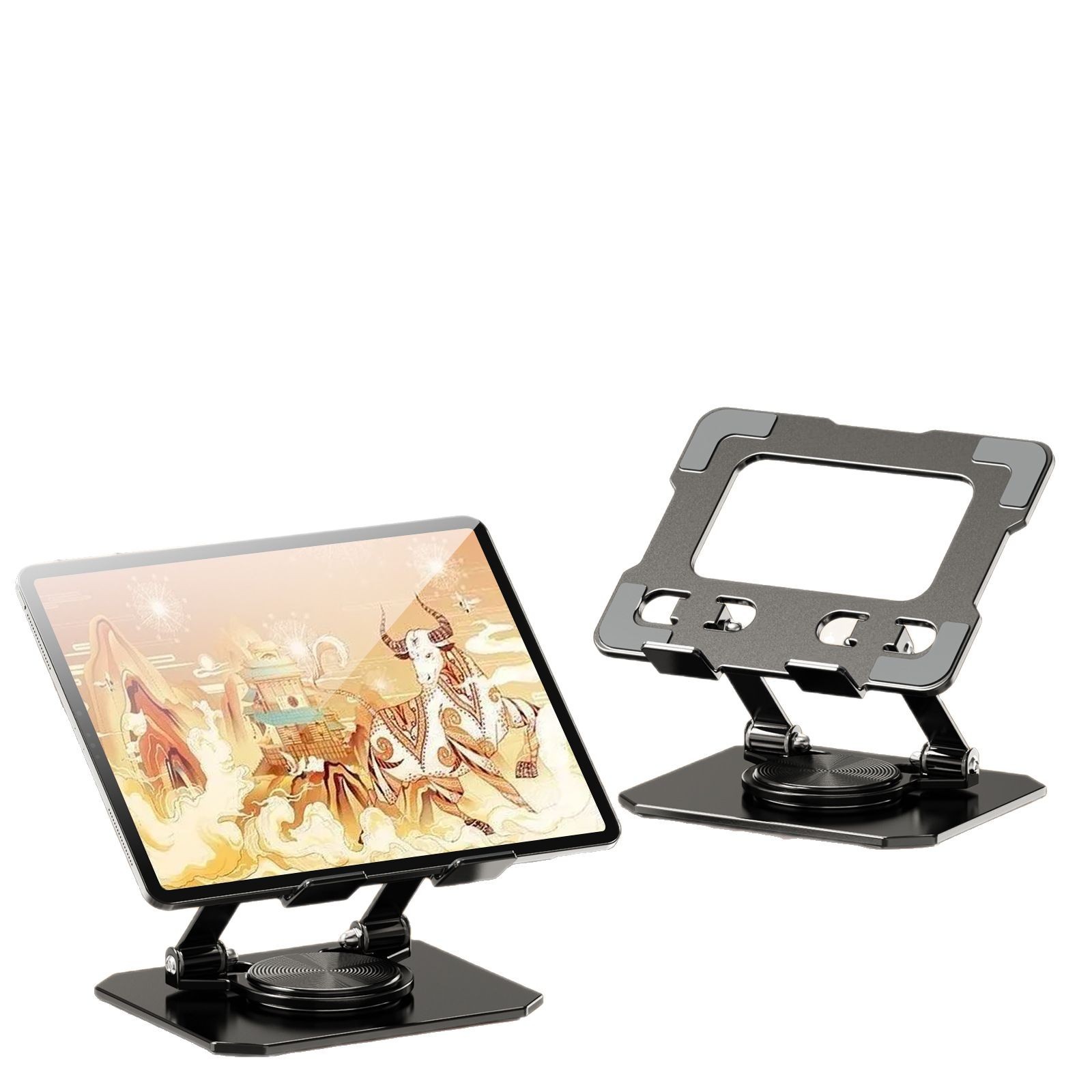 Picture of All-metal rotating tablet bracket ipd tablet support frame live office game universal tremolo explosion