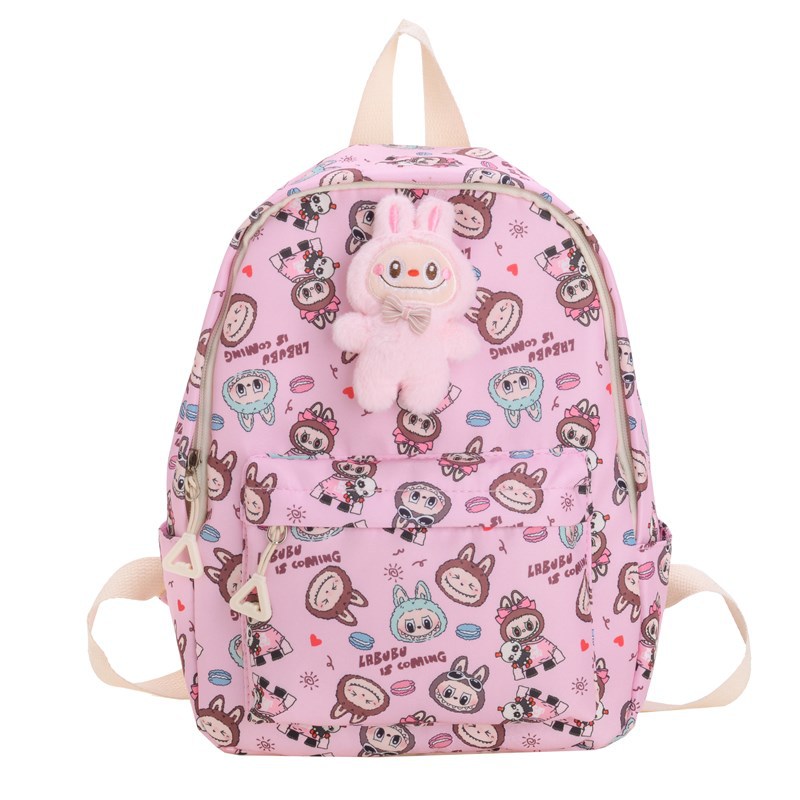 Picture of Children's Schoolbag New Cartoon Cute 3-5 Year Old Doll Backpack Kindergarten Baby Accessories Small Backpack Cross-Border