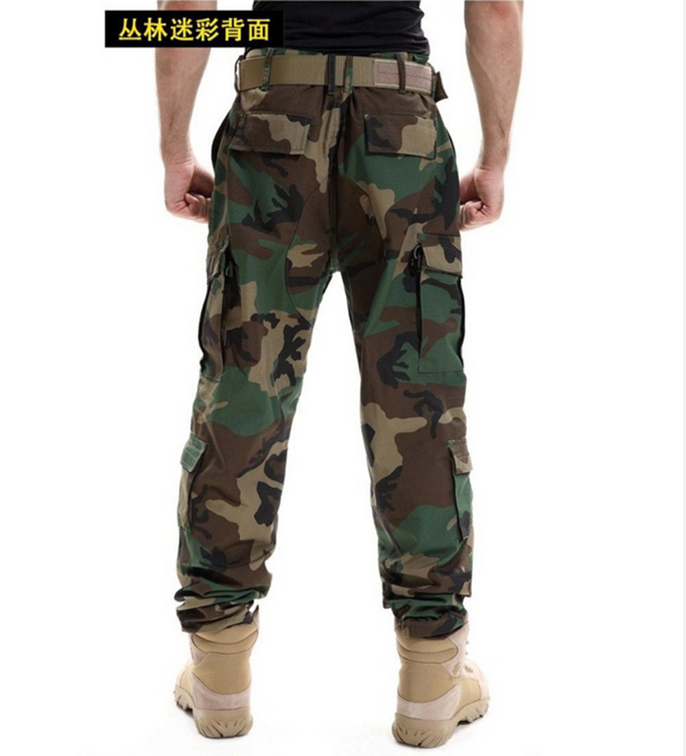 Picture of Outdoor Cs Expansion Camouflage Pants, Training Tactical Pants, Multi-Functional Combat Frog Pants, Casual Training Pants