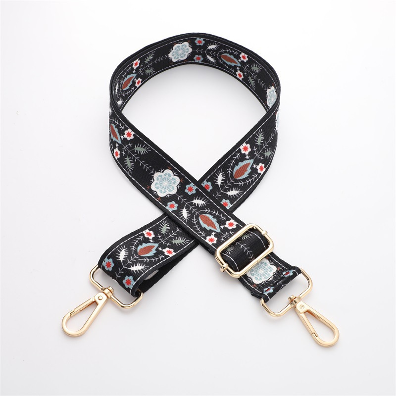 Picture of Women's Bag with DIY Women's Bag Replacement Bag Wide Shoulder Belt Long Shoulder Belt Ethnic Style Bag Wide Shoulder Belt Single Shoulder Oblique