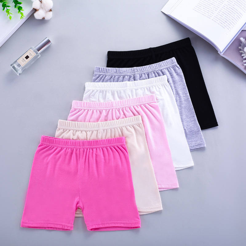 Picture of Summer New Girls' Safety Pants Children's Anti-slip Shorts Little Girls' Insurance Pants Baby's Boxer Panties
