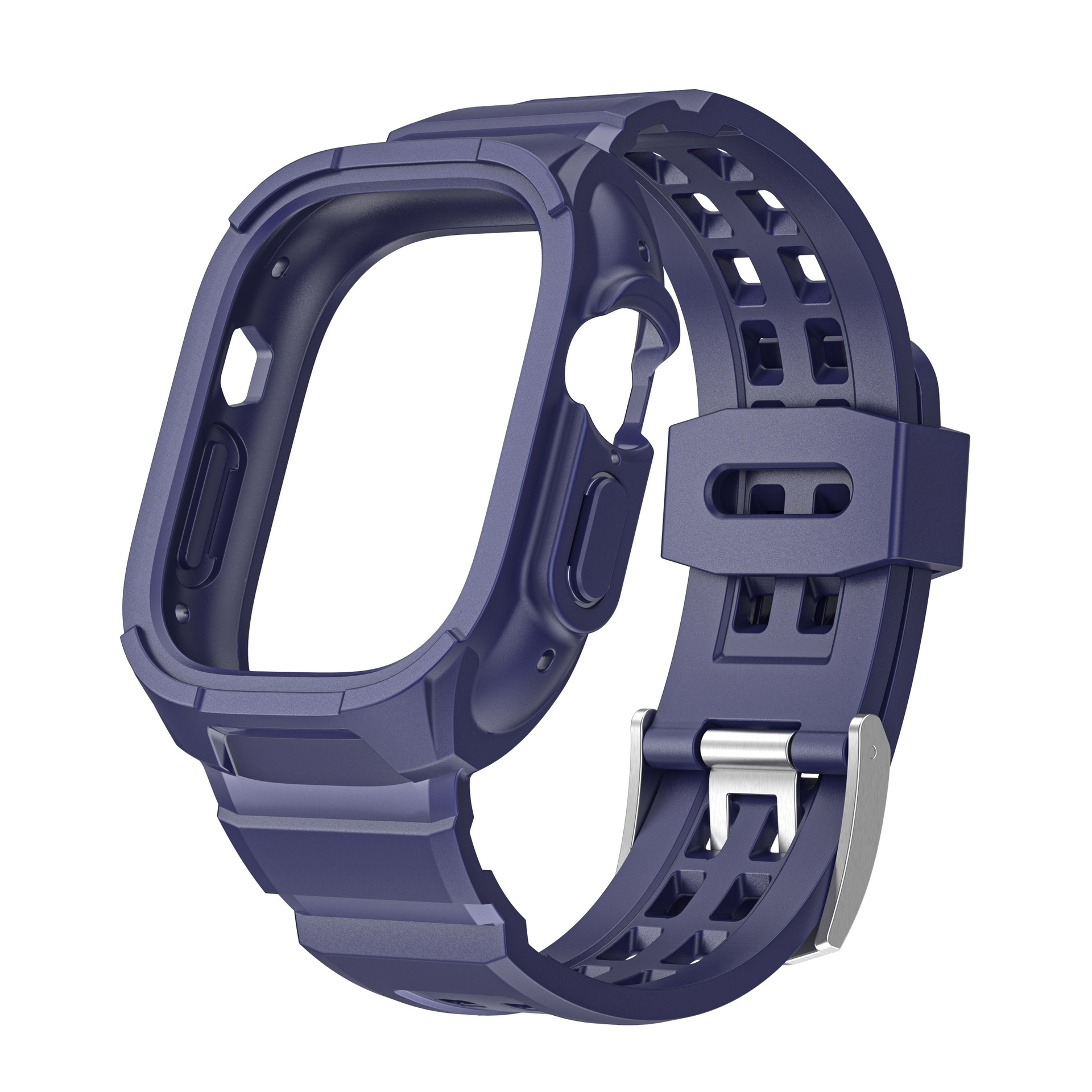 Picture of Suitable for Apple Smart Watch Strap Iwatch9Ultra249Mm Tpu Integrated Strap Pure Color