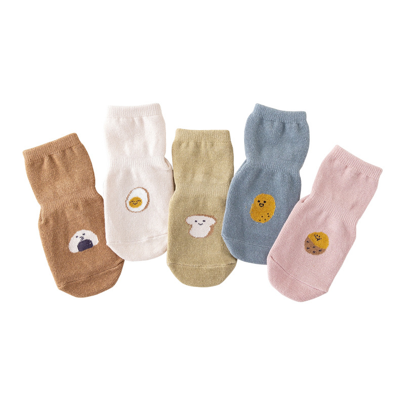 Picture of Children's Socks Summer Class a Thin Baby Socks Cartoon Non-Slip Floor Socks Spring & Fall Newborn Baby Toddler Socks