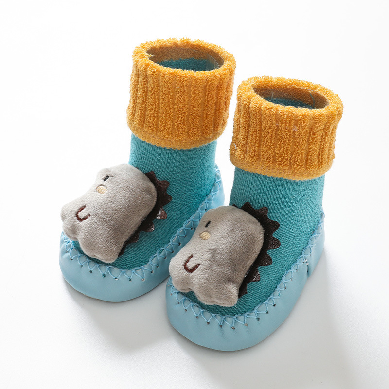 Picture of Baby floor socks winter thick children's socks cartoon baby toddler shoes non-slip soft bottom indoor baby socks