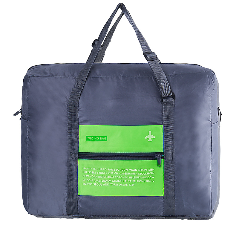 Picture of Airplane Bag Folding Travel Bag Clothes Storage Bag Cover Trolley Case Airplane Bag LOGO Retractable Folding Storage Bag