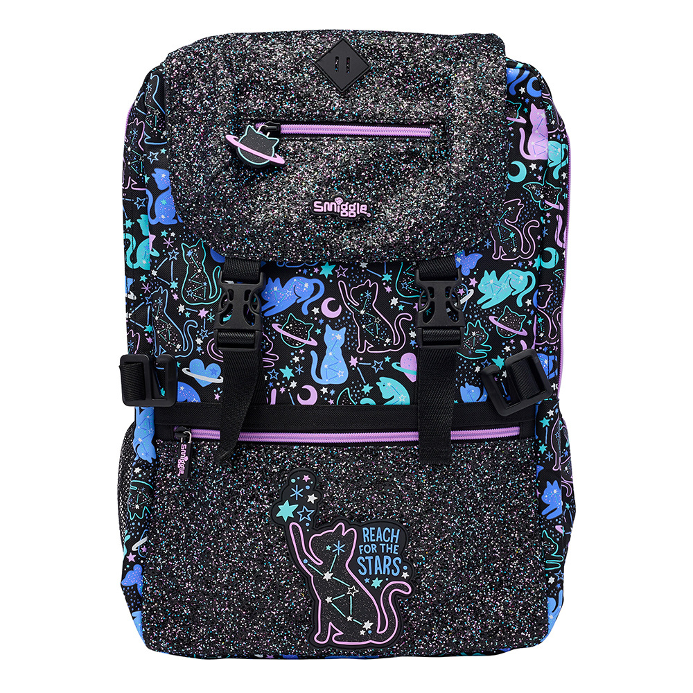 Picture of New Zealand smiggle School Bag Student Large Grade 4-6 Backpack Boys and Girls Children Backpack