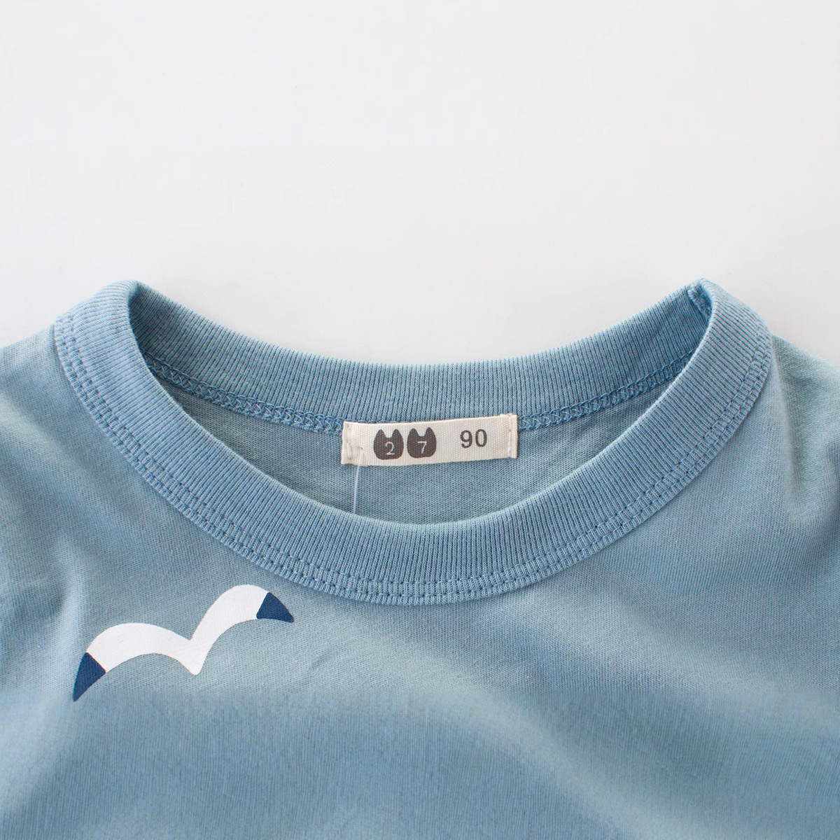 Picture of 27Kids children's short-sleeved T-shirt baby clothes boys summer shirt Korean children's clothing wholesale cross-border supply