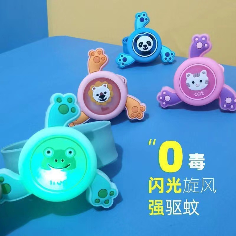 Picture of Cartoon Gyro Bracelet Luminous Summer Hot Sale Flash Children's Cartoon Rotary Watch Stall Night Market Square Hot Sale