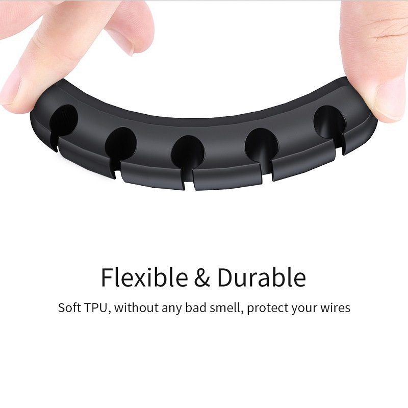 Picture of Japan SP wire management buckle desktop wire management cable fixing buckle data cable storage buckle mouse cable clamp