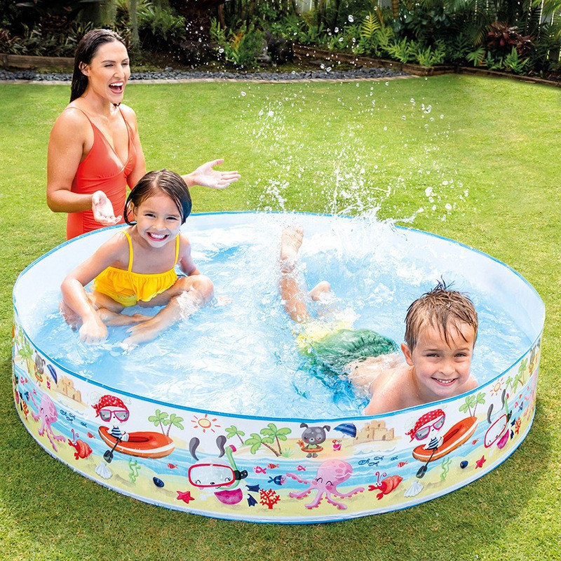 INTEX56451 underwater diving hard glue paddling pool fishing pool swimming pool swimming pool fish pond inflatable-free
