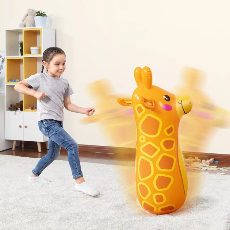 Picture of bestway52152 tumbler toy baby inflatable tumbler animal sandbag children inflatable cartoon