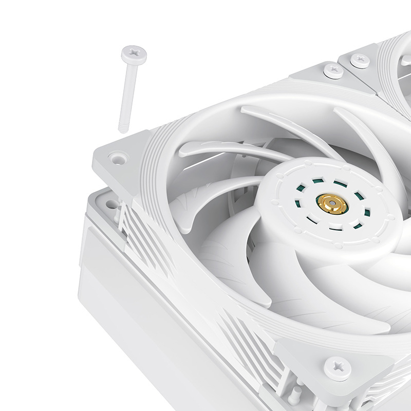 Picture of Water-cooled row clip hamburger chassis 25mm fan lengthened screw 6#32 computer blade lengthened fixed screw thread
