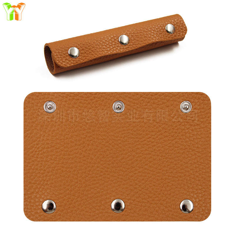 Picture of Three-buckle luggage suitcase bag bag anti-gripper bag portable pu leather handle wholesale
