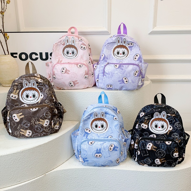 Wholesale new cross-border cloth printing children's schoolbag primary school students large capacity shoulder schoolbag 1-3 grade children