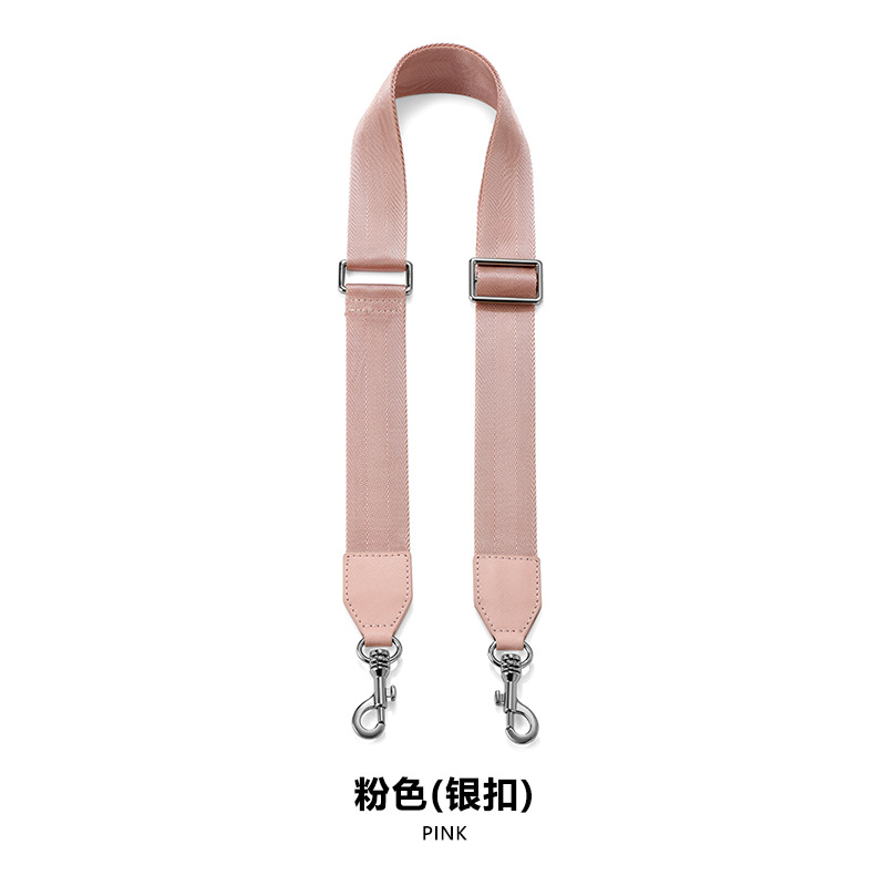 Picture of Mahuangshi F-73 adjustable webbing 3.8C wide polyester cross-border webbing canvas replacement wide shoulder strap crossbody strap