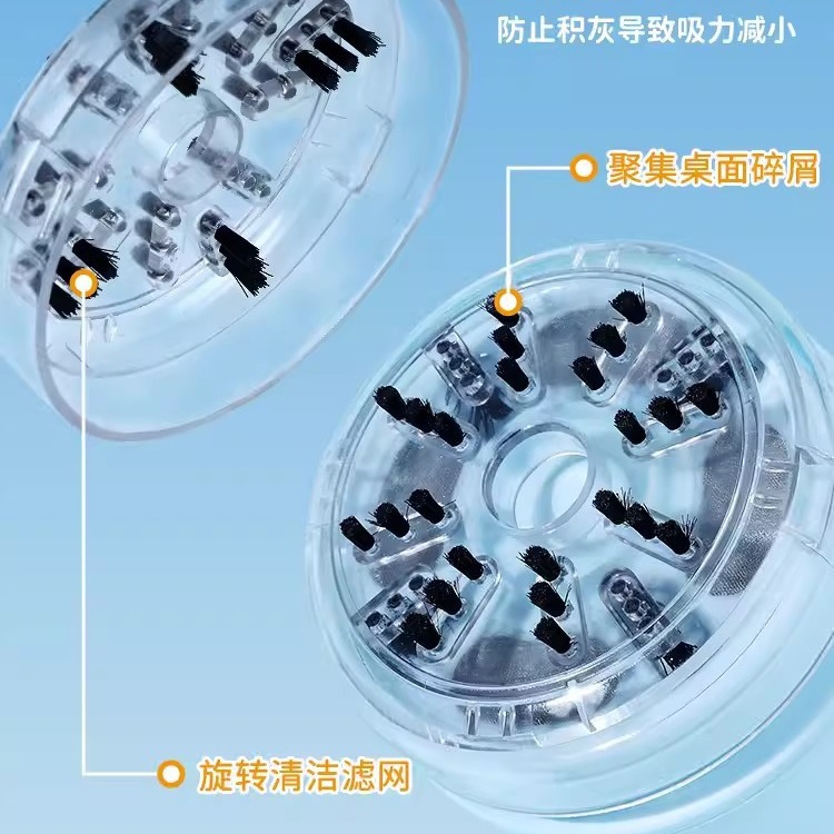Picture of tenwin astronomical cat claw desktop vacuum cleaner eraser dust collector electric desk paper scraps cleaning artifact