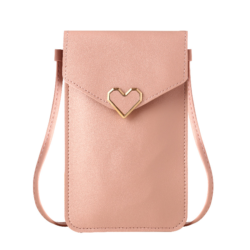 Picture of Mobile Phone Bag Women's Cross-Body Halter Mobile Phone Bag 2024 New Summer Vertical Style Lightweight Walking Touch Screen Small Bag