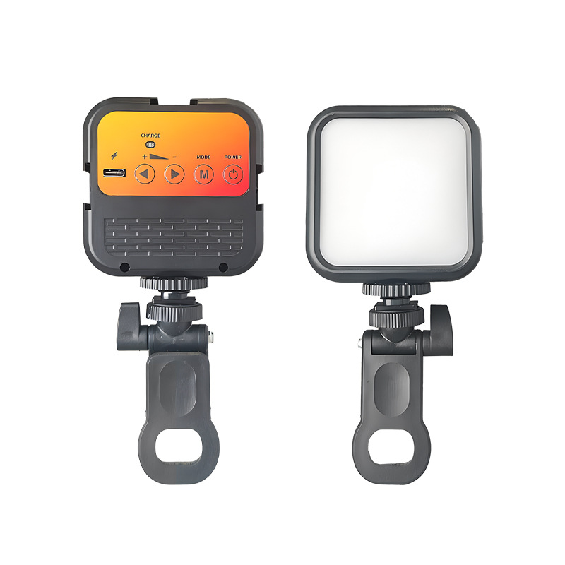 Picture of Mini compact rechargeable light supplement mobile phone shooting bracket short video light supplement self-timer live tofu light
