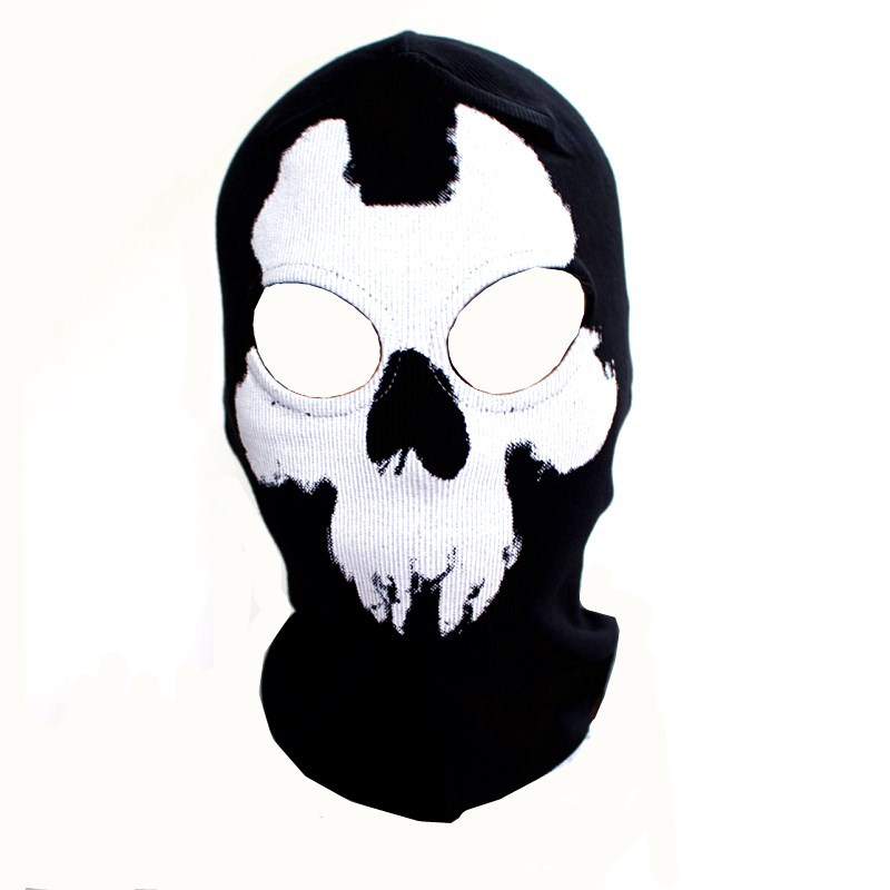Picture of Deadpool white red hot sale ebay AliExpress Call of Duty Amazon death pure cotton mask