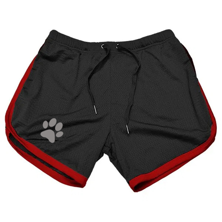 Picture of Summer Sports Men's Muscle Fitness Leisure Mesh Breathable Three-point Pants Running Training Beach Quick-drying Breathable Shorts