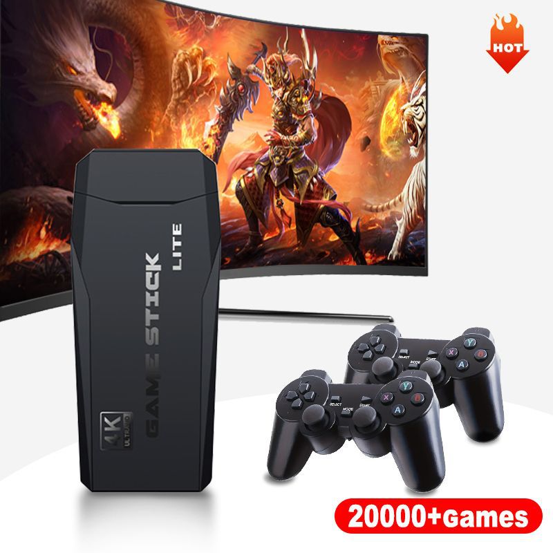 Picture of M8 game machine cross-border explosion wireless double handle arcade machine HDIM connection TV classic retro nostalgic