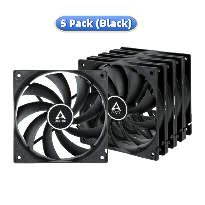 Picture of ARCTIC F12 3-pin interface 12cm fixed speed version fan desktop computer two-way installation chassis cooling fan