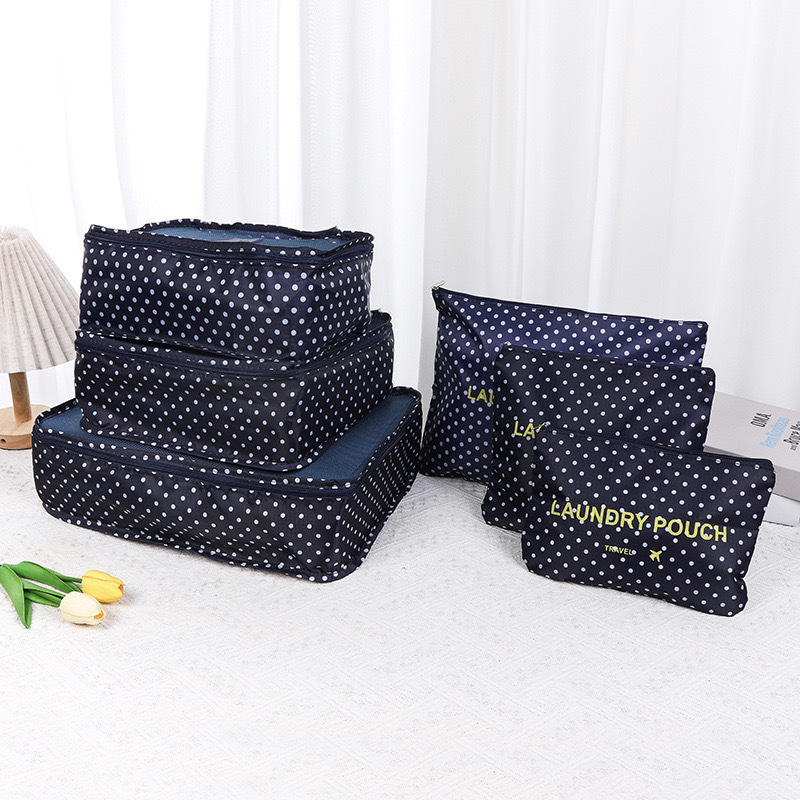 Picture of Waterproof luggage travel storage color six-piece set travel clothing storage color six-piece set source supply