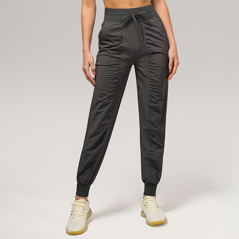 Picture of High-Waisted Loose Quick-Dry Sports Pants for Women, High-Elastic Long Pants, Casual Jogger Sweatpants, Yoga Pants, Breathable Fitness Running