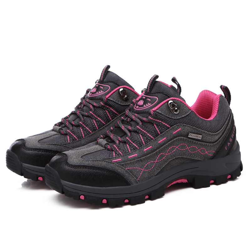 Picture of Autumn Hiking Shoes Men's Shoes Outdoor Shoes Women's Waterproof Non-slip Men's Breathable Sports Off-road Running Shoes Mountain Hiking Shoes