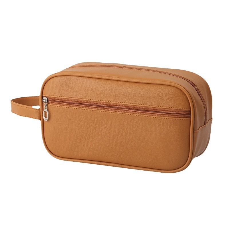 Picture of Waterproof Double Layer Toiletry Bag Cosmetic Bag Large Capacity Men's Women's Toiletry Bag Portable Travel Storage Bag