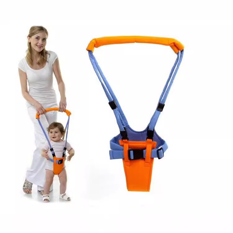 Baby Toddler Belt with Baby Artifact Baby Learning to Walk with Hand Basket Type Toddler Belt Anti-Fall Summer Mother and Baby Products