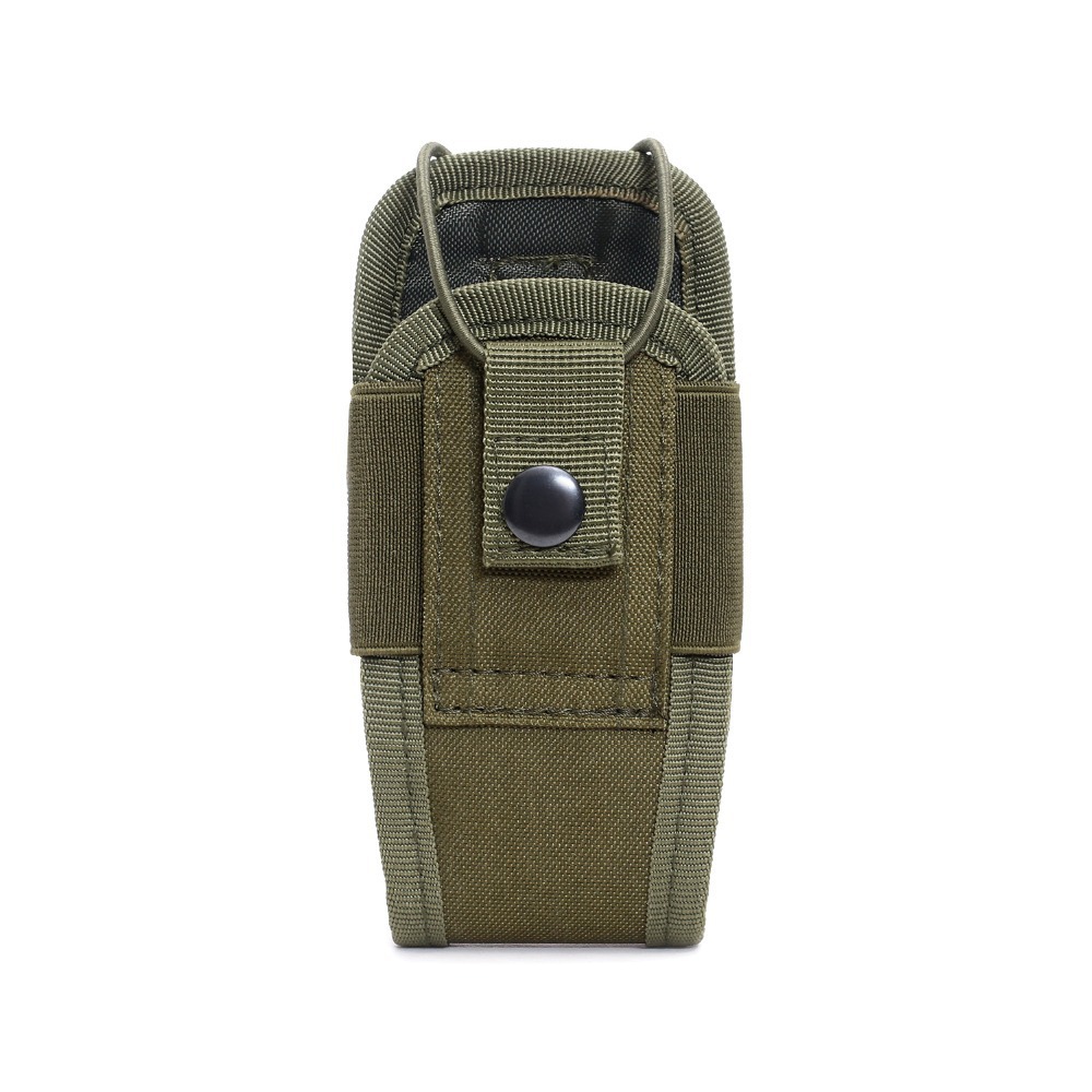 Multi-function walkie-talkie hanging bag Molle tactical bag military fan camouflage accessory bag outdoor sports auxiliary bag
