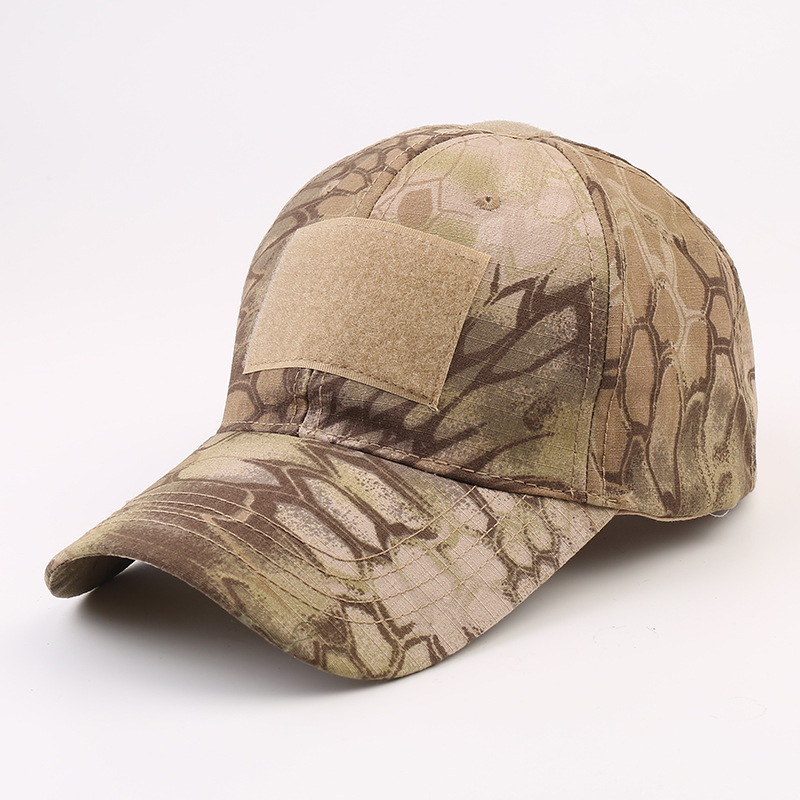 Picture of Military fans outdoor python pattern baseball cap men's tactical camouflage hat sports hook and loop cap a generation of wholesale