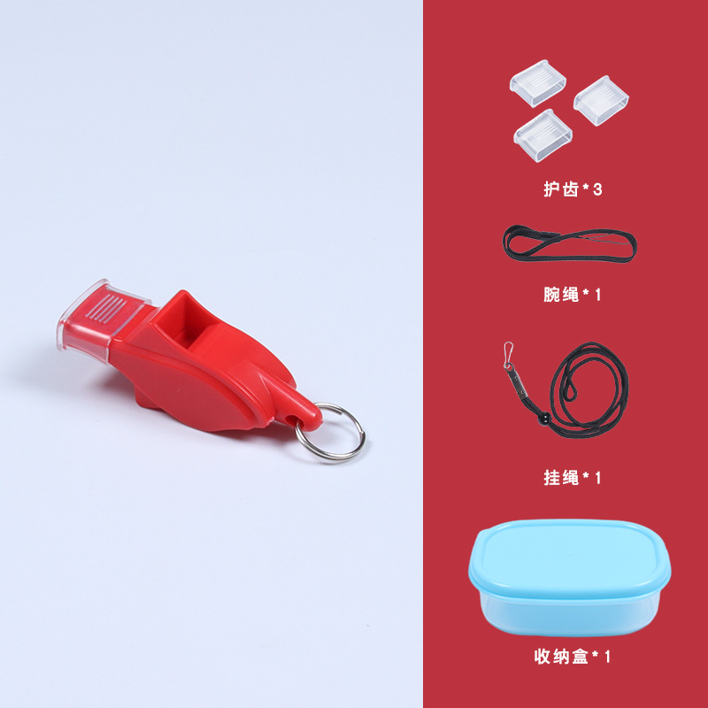 Picture of Cross-Border Dolphin Whistle Super Loud Referee Special Outdoor Training High-Pitched Life-Saving Survival Basketball Coach Whistle