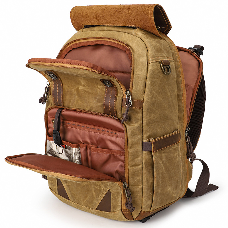 Picture of New Outdoor Liner Photography Bag Shoulder European and American Retro Slr Camera Bag Waterproof Laptop Bag Wholesale