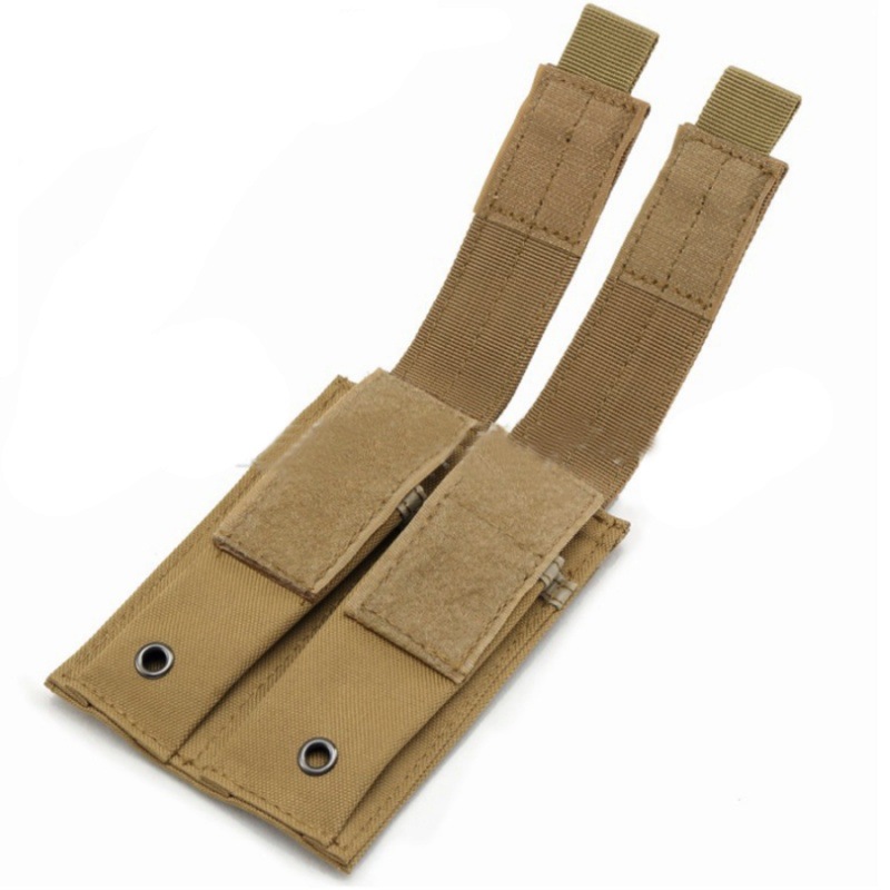 Picture of Small Double Bag Tool Bag Outdoor Sports Multi-Functional Edc Accessory Hanging Bag Molle Vest Accessories Hanging Bag