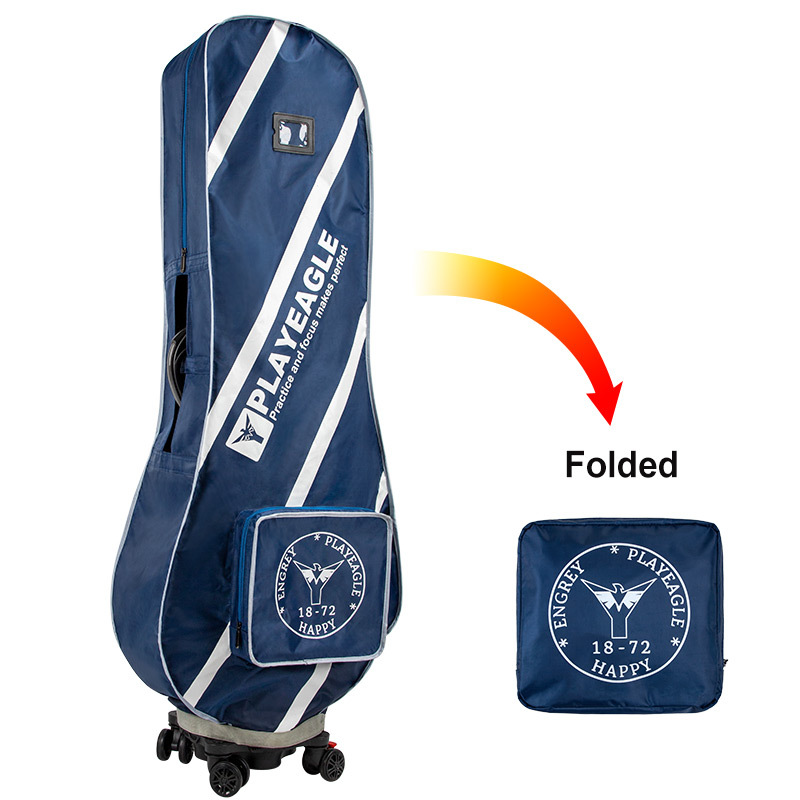 Picture of [Hot sale] aircraft air bag travel carrier bag rain cover poncho foldable PE golf bag cover