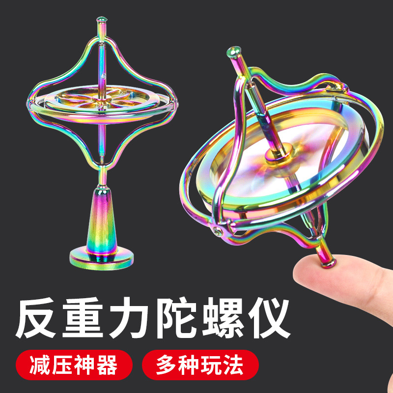 Picture of Mechanical gyroscope metal anti-gravity fingertip gyroscope wholesale cross-border foreign trade metal gyroscope